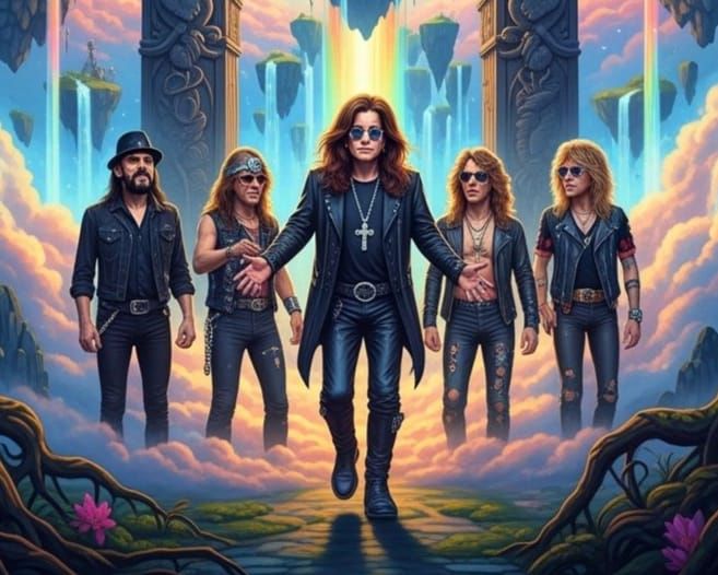 Ozzy Osbourne's Heavenly Welcome