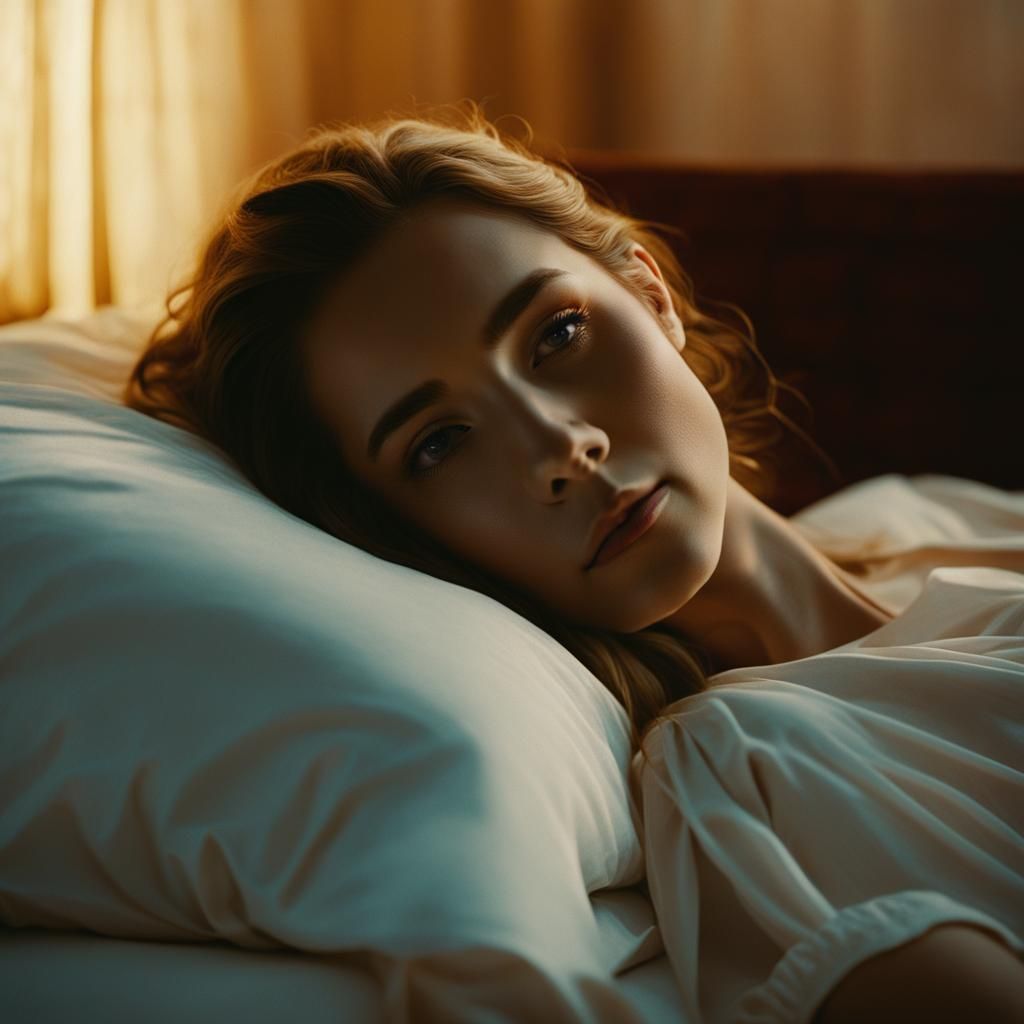 Liana in a Sensual Nighttime Portrait