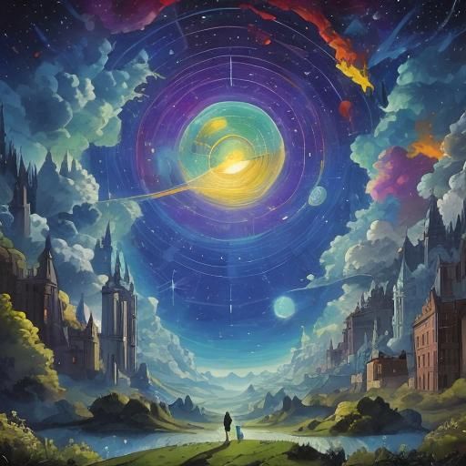 AI Generated College Image