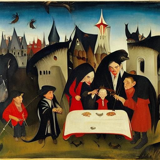 Surreal Creatures Inspired by Serebriakova and Bosch