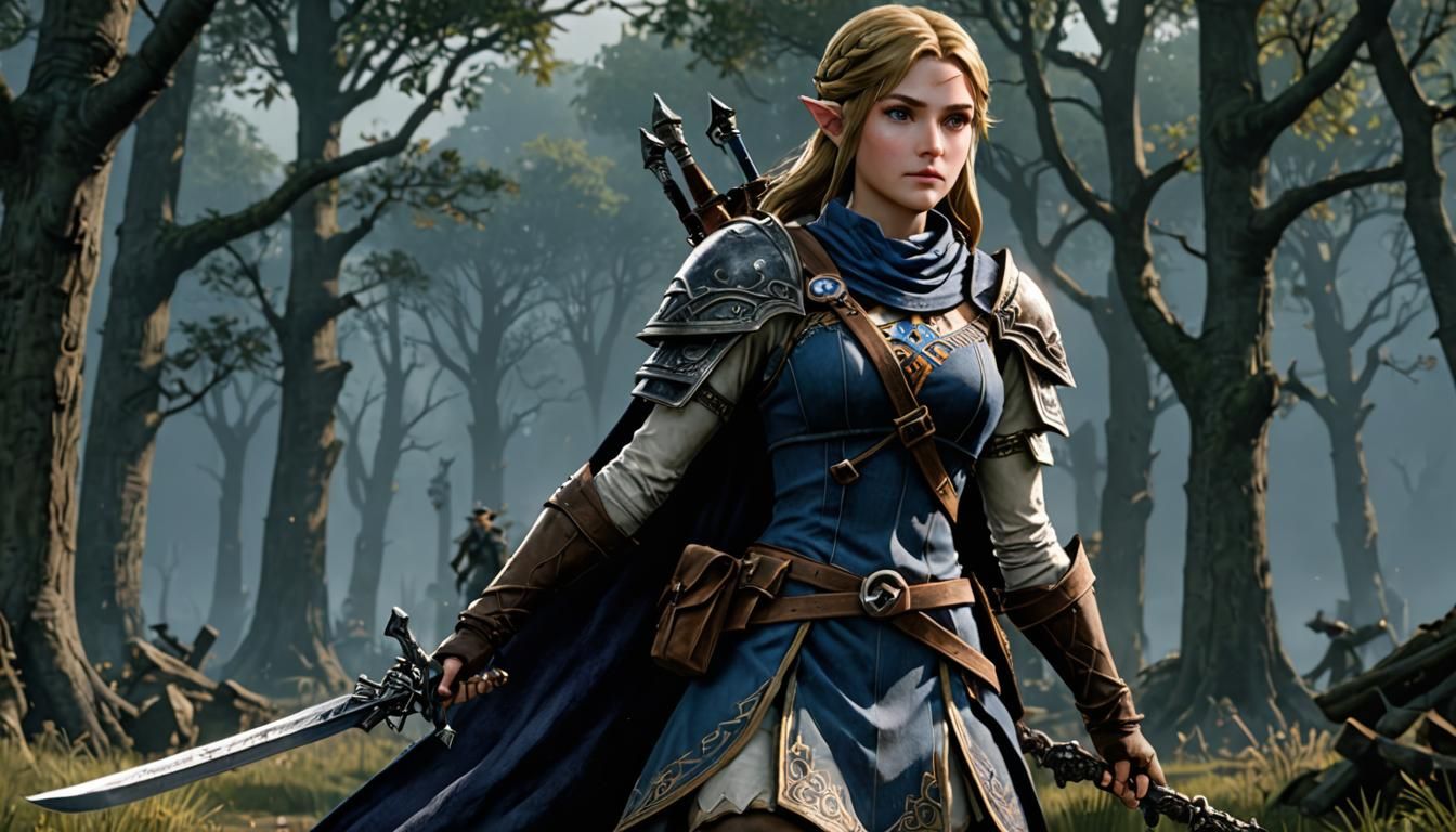 Zelda, Warrior Princess