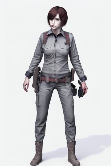 Rebecca Chambers in Silent Hill, Cinematic Rendering