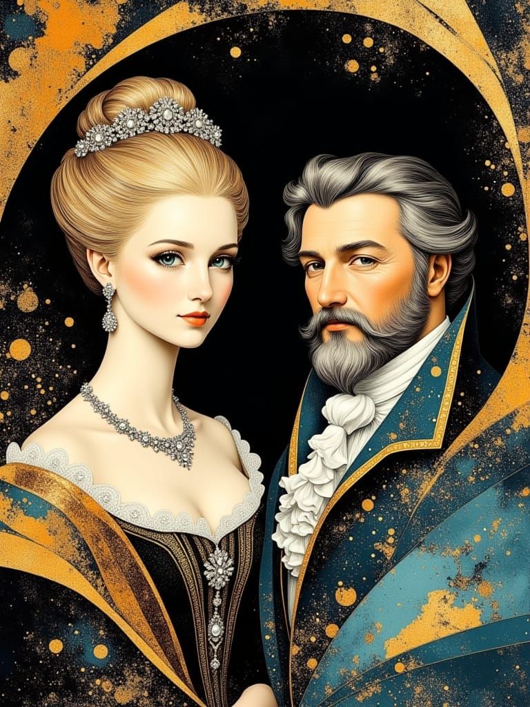 Marie Antoinette and King Louis XVI