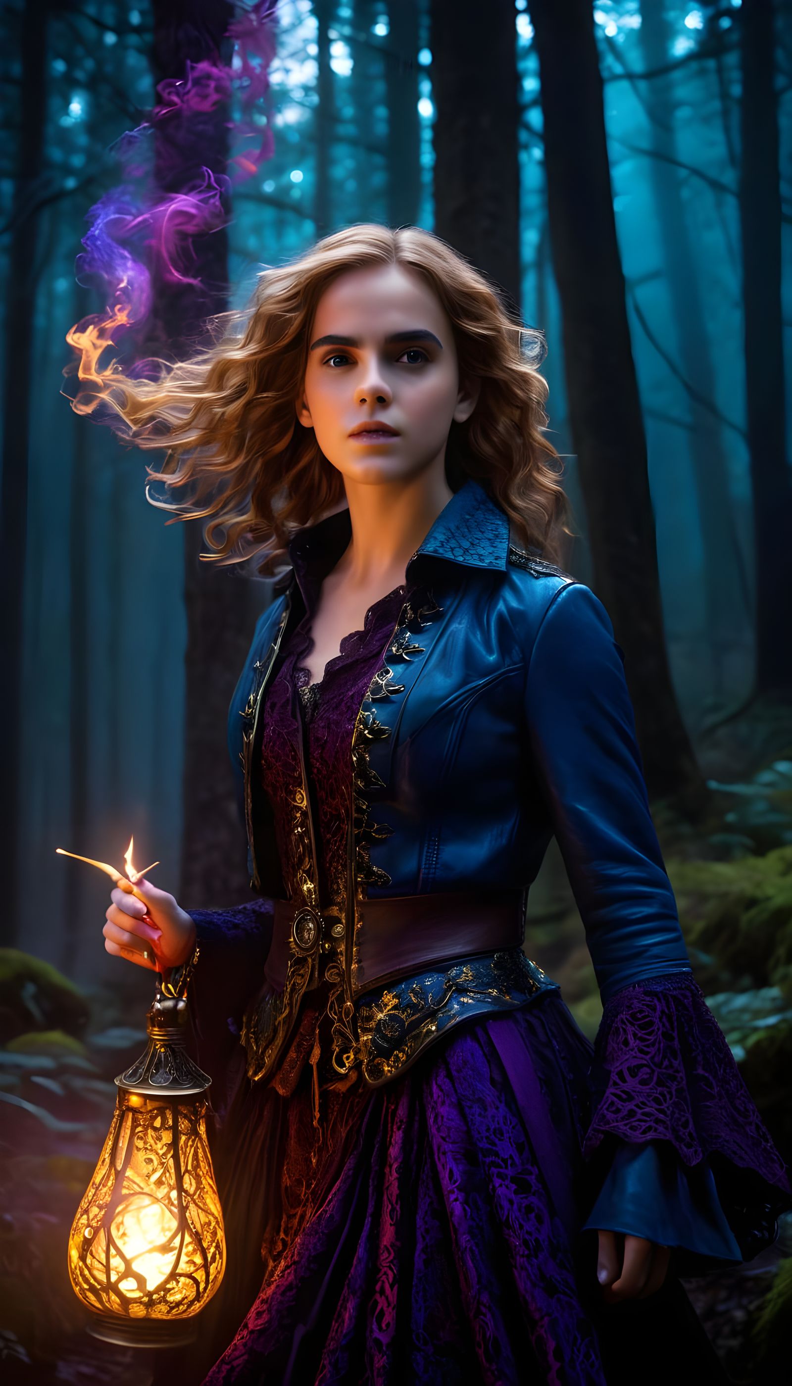 Hermione in the Dark Forest