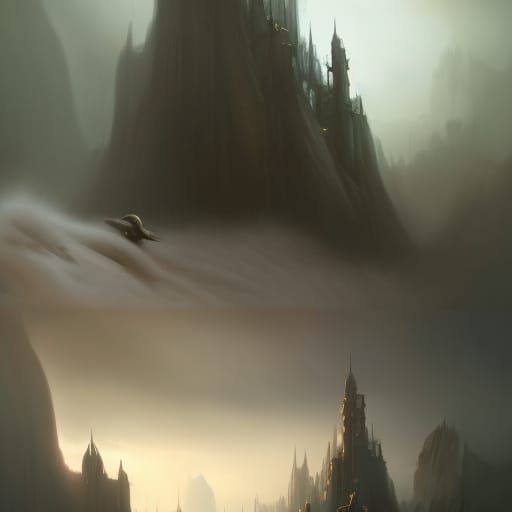 Terrifying Lovecraftian Monster in Dark Fantasy Art