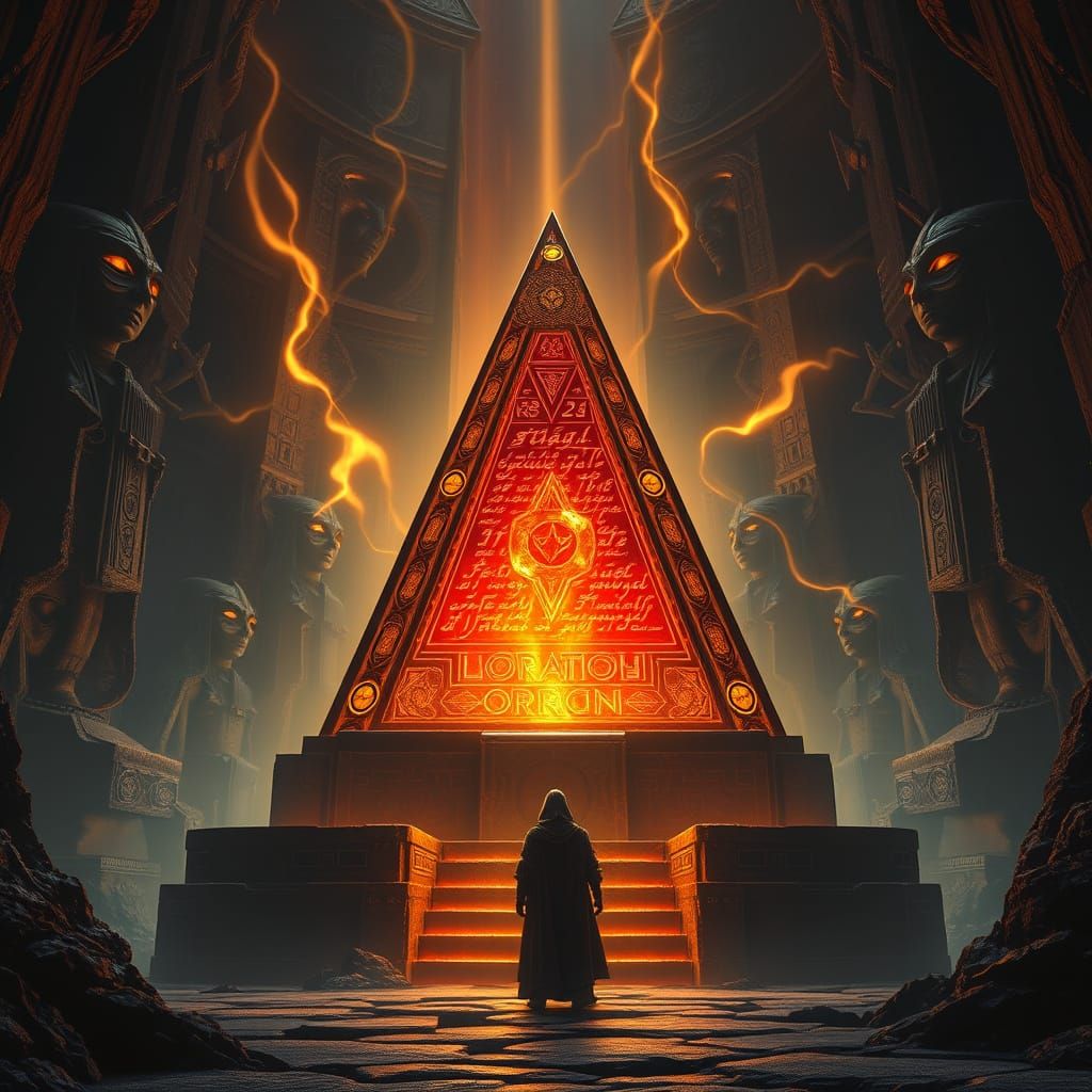 Dark Holocron on Korriban Altar in Ominous Sith Realm