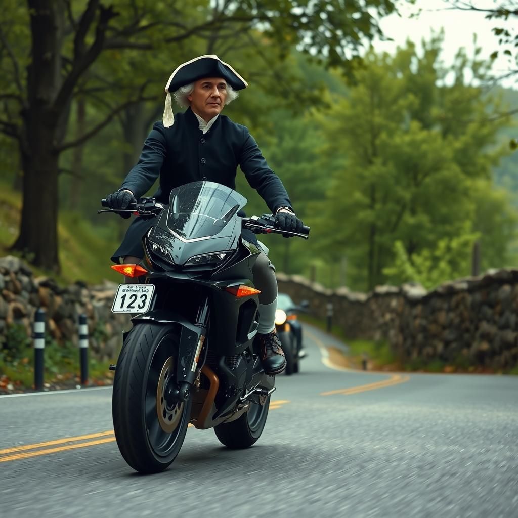 George Washington Rides a Ducati: Cyberpunk Ozarks