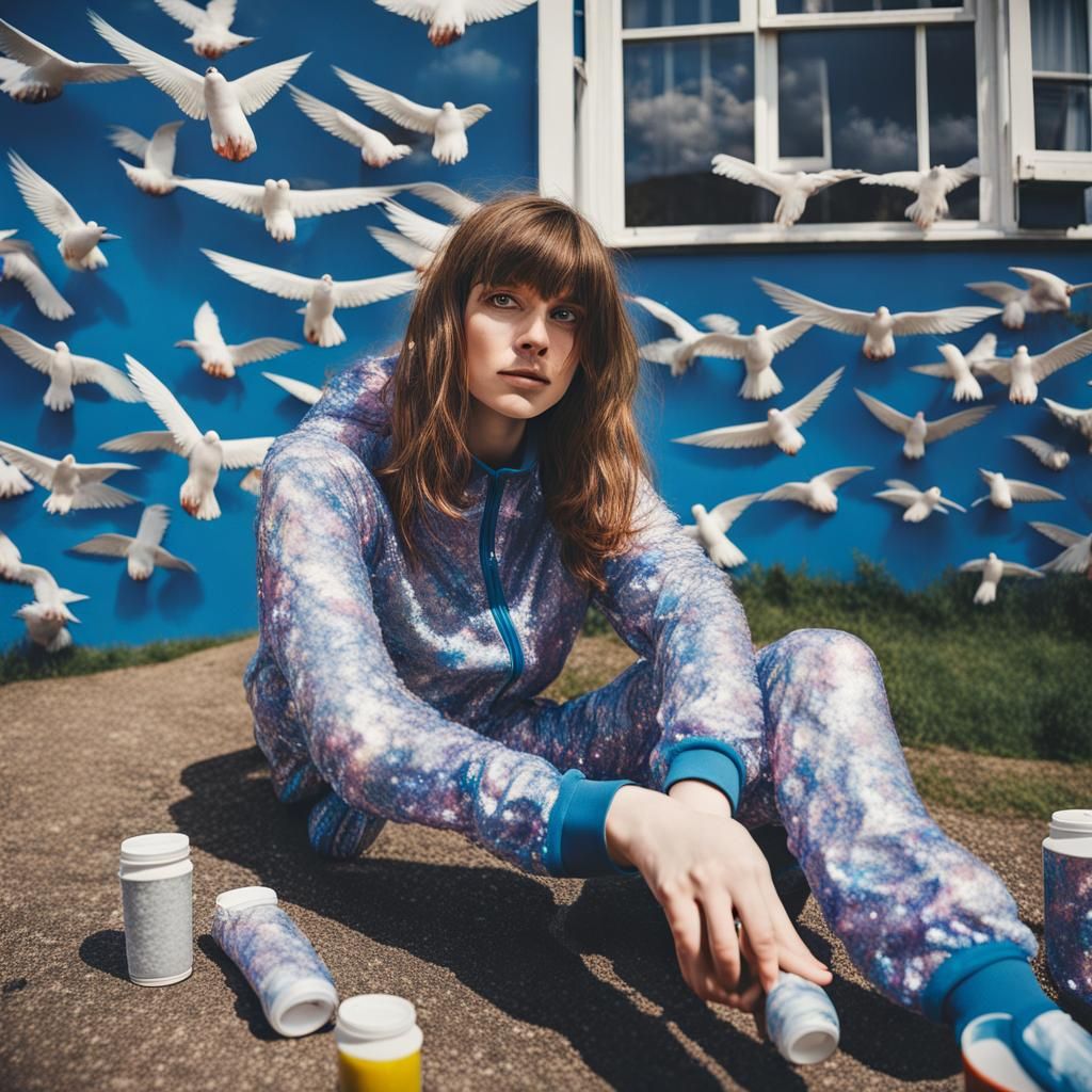 Candid Portrait of a Man in Yorkshire Garden
