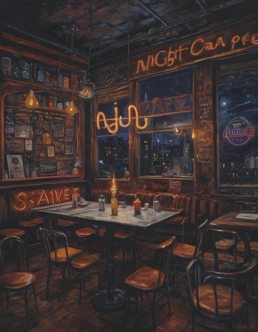 Night Cafe _____ #10