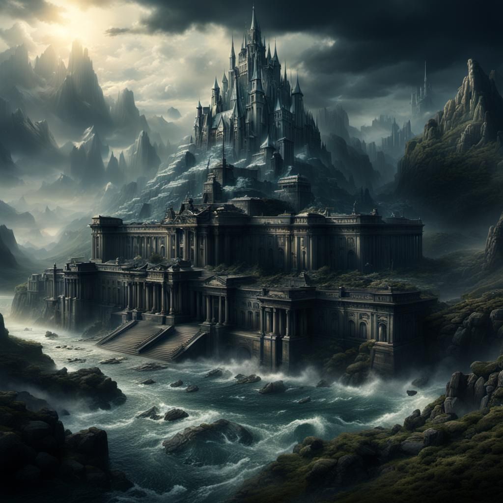 Epic Cinematic Digital Matte Painting of Learning