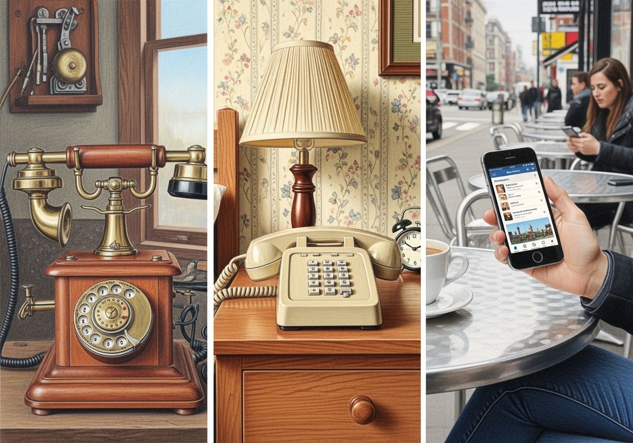 Evolution of the Telephone: From Bell to iPhone