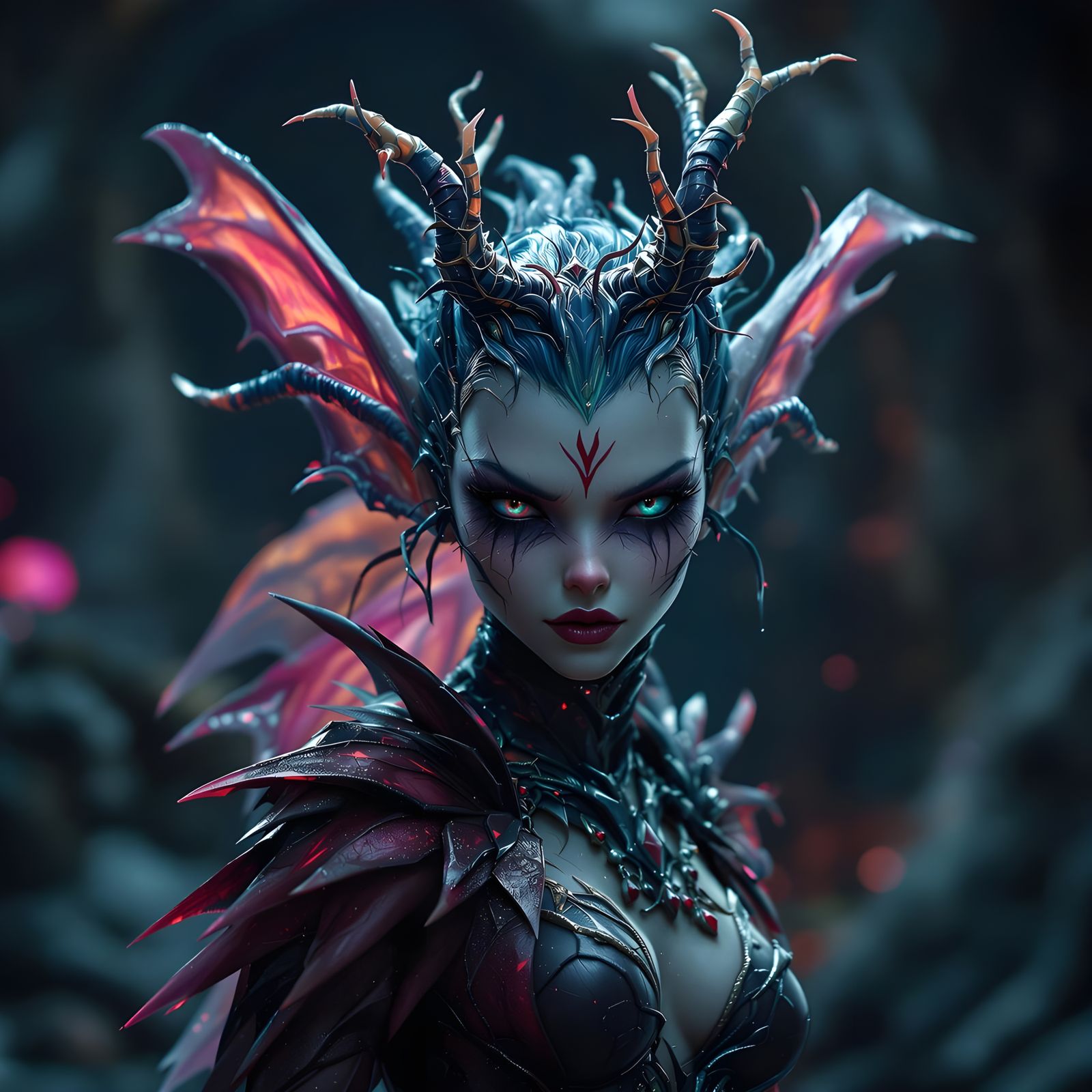 Hyper-Realistic Executor Pixie in Dark Fantasy