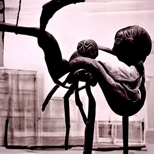 Maman Spider Sculpture Inspired by Louise Bourgeois
