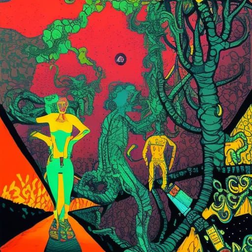 Sinister Sci-Fi Horror Art Inspired by Masters