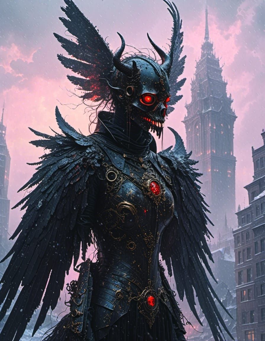 <lora:NeoGraphic Horror XL:1.0> <lora:Vintage Gothica:1.0> H...