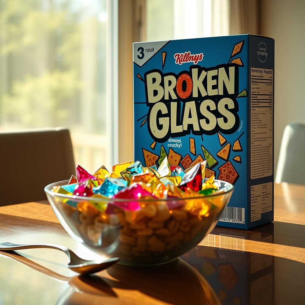 Mom! I think I chipped a tooth on my breakfast cereal!