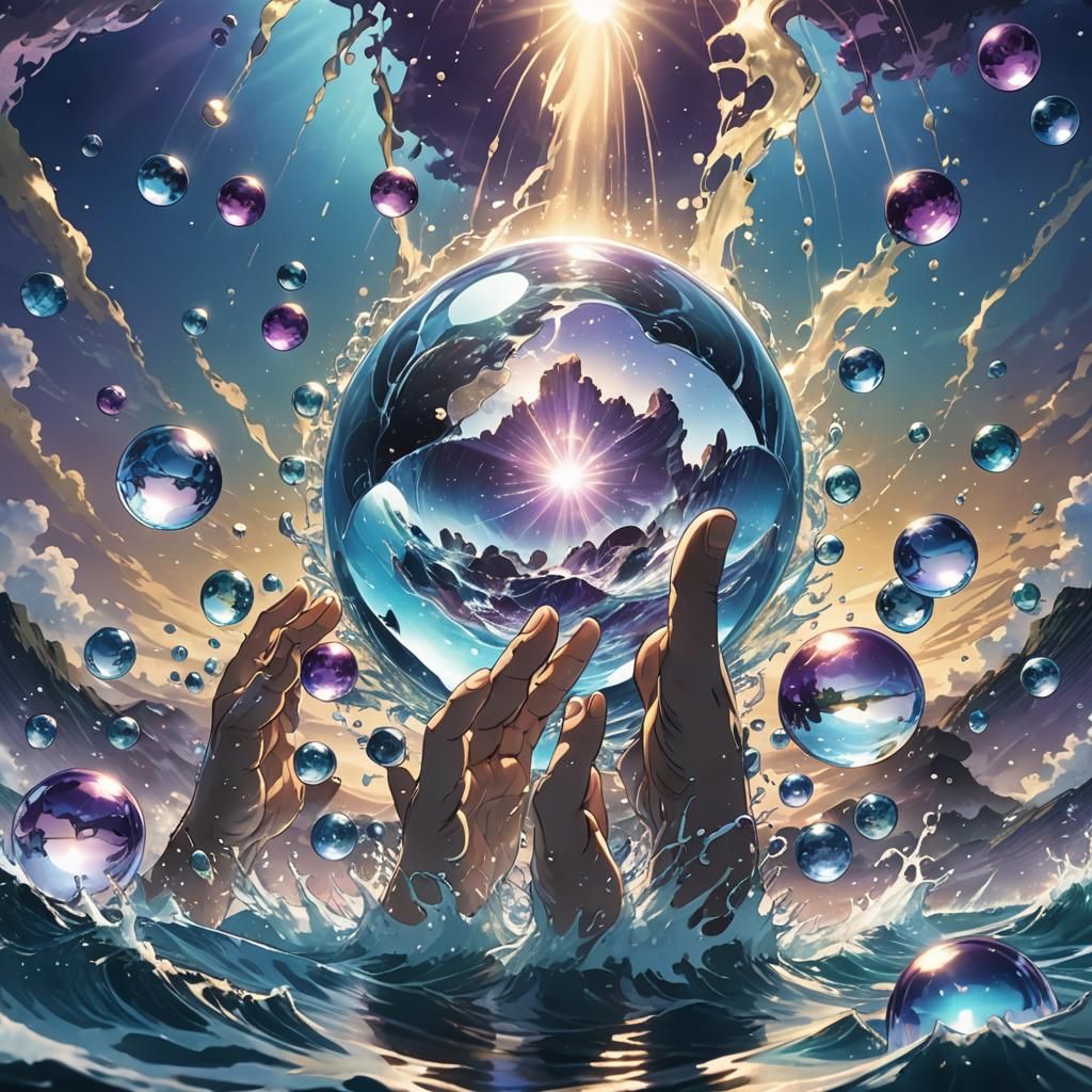 Colossal Ocean Giant Emerges in Anime Key Visual