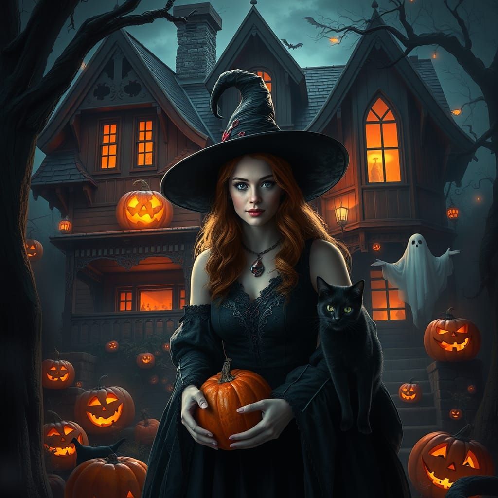 Anna Kendrick as Cozy Witch in Haunted House