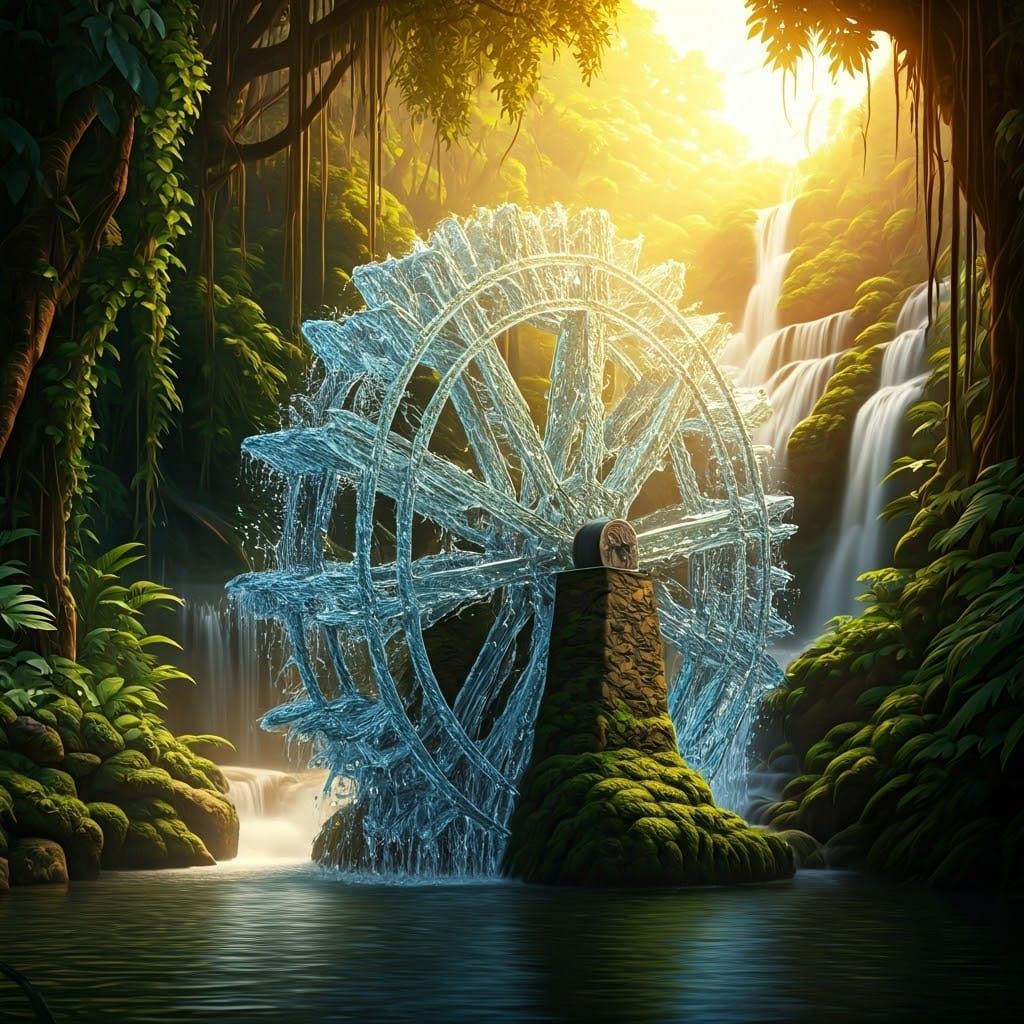 Magical Water Wheel