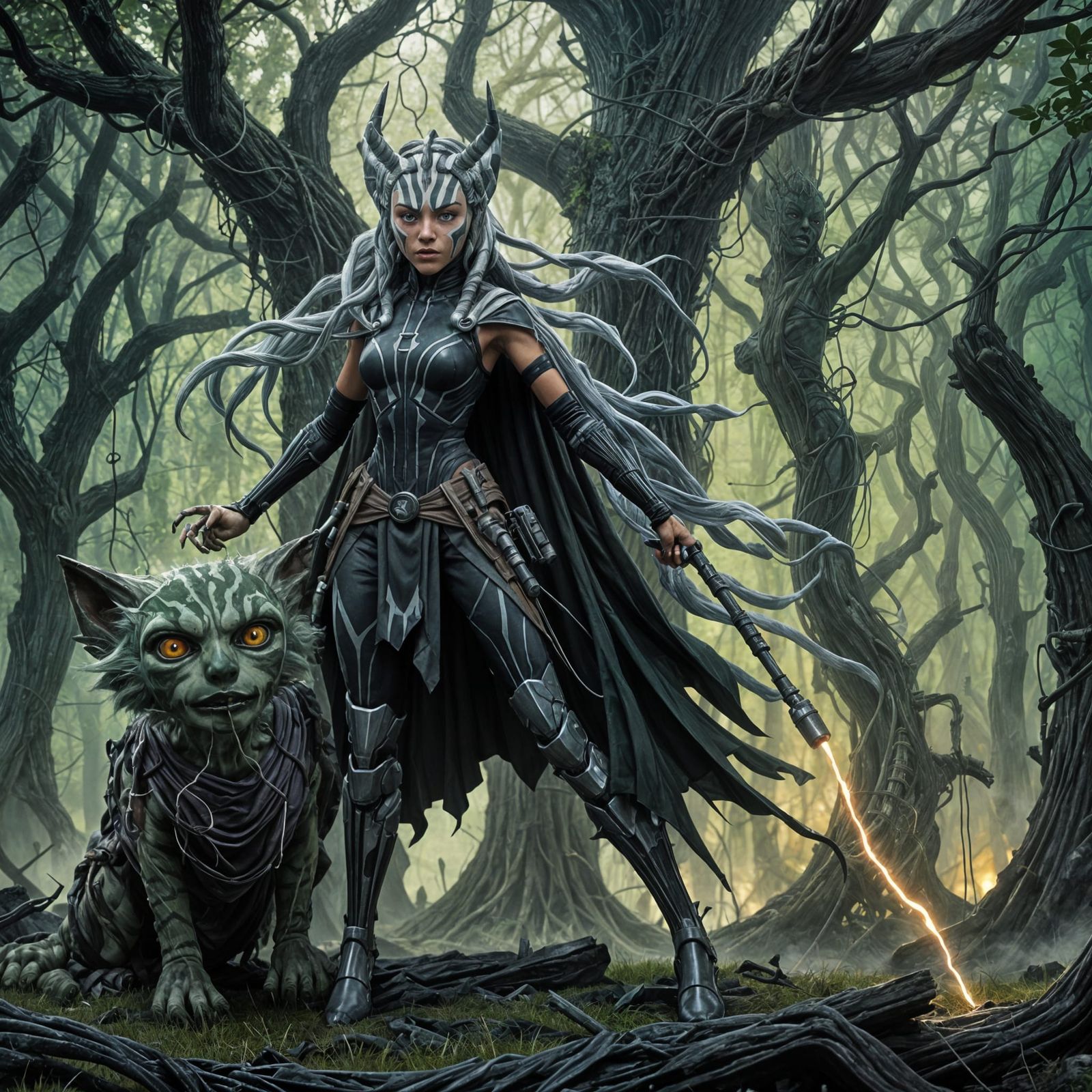 Ahsoka Tano as Frankenstein Monster