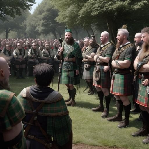 Calgacus' Speech to Scottish Celtic Troops, AD 85