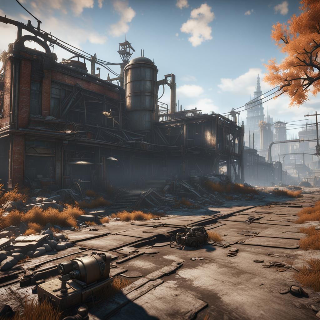 Fallout 4 Inspired 3D Game Cinematic