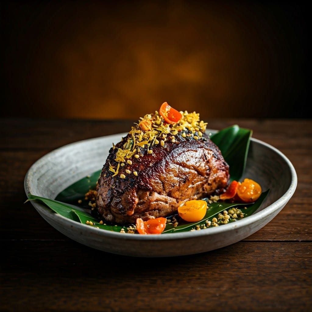 Tasmanian Bushfire Pit Roast in Traditional Aboriginal Style