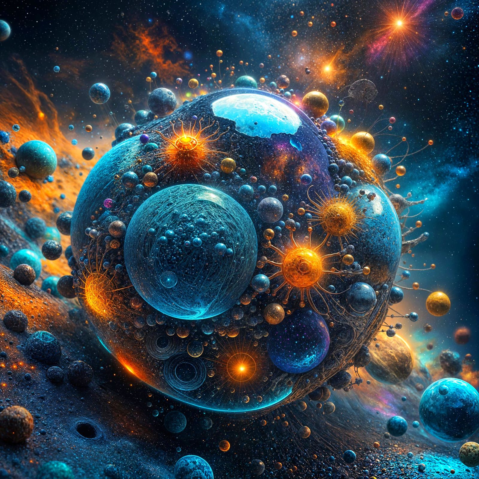 Cosmic Return: Atoms and Earthly Origin