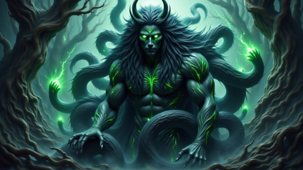 Ancient Slavic God Veles Emerges from Misty Underworld