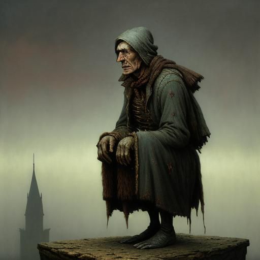 Victorian Family Portrait in Dark Realism Style