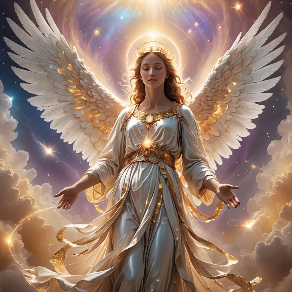 En un ambiente de infinita paz y total sabiduría, un Ángel d...