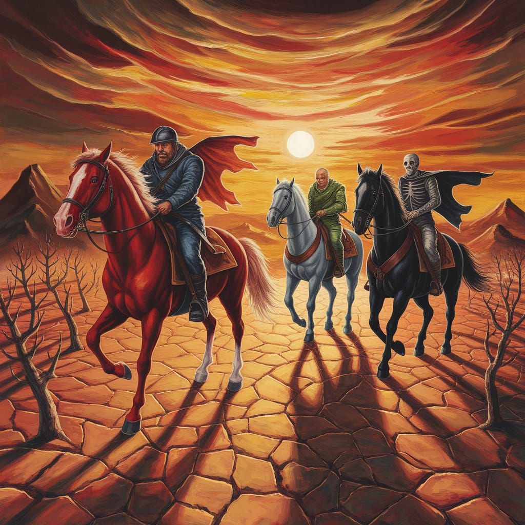 Four Horsemen of the Apocalypse in Expressionism