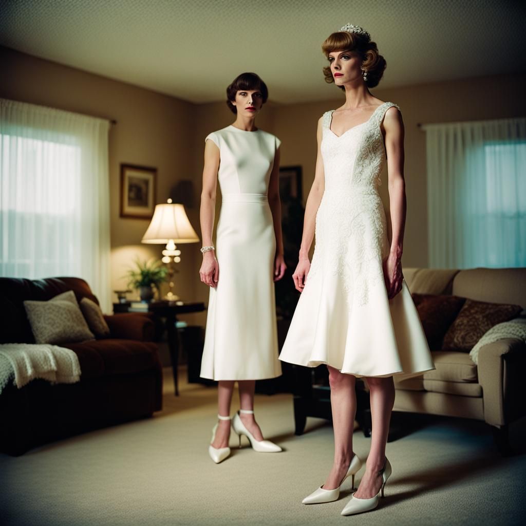 Boy in Wedding Dress: Cinematic Film Still