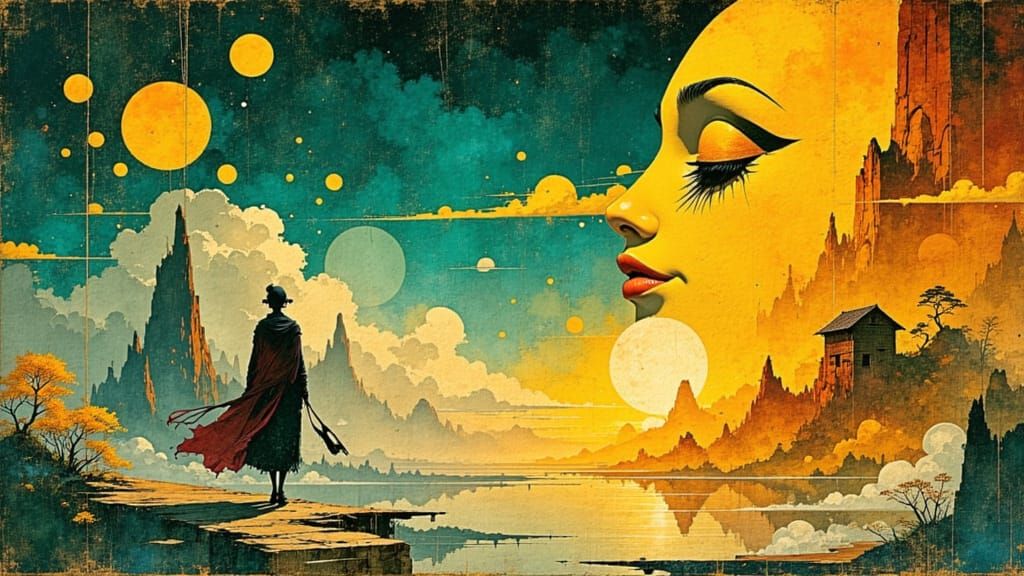 Cyberpunk Goddess of Light