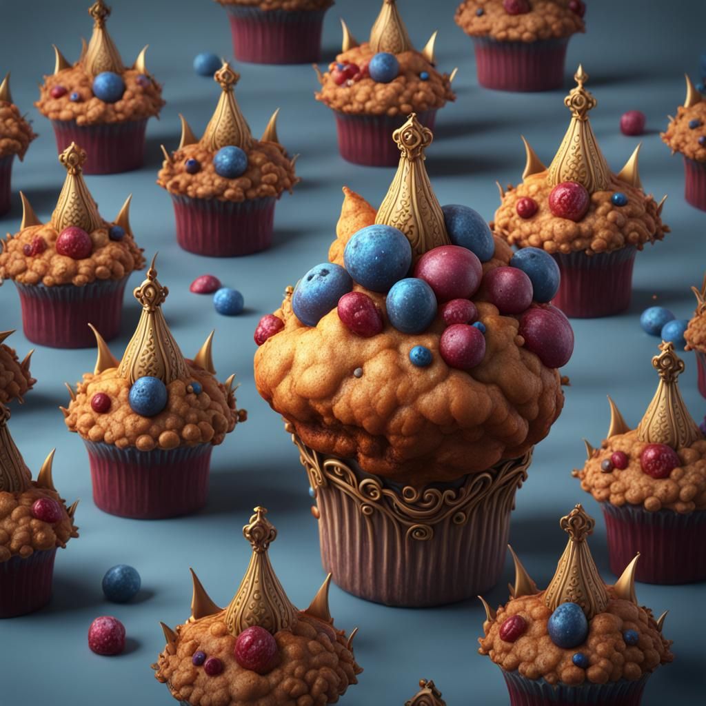 Fantastical Muffin Crown Concept Art
