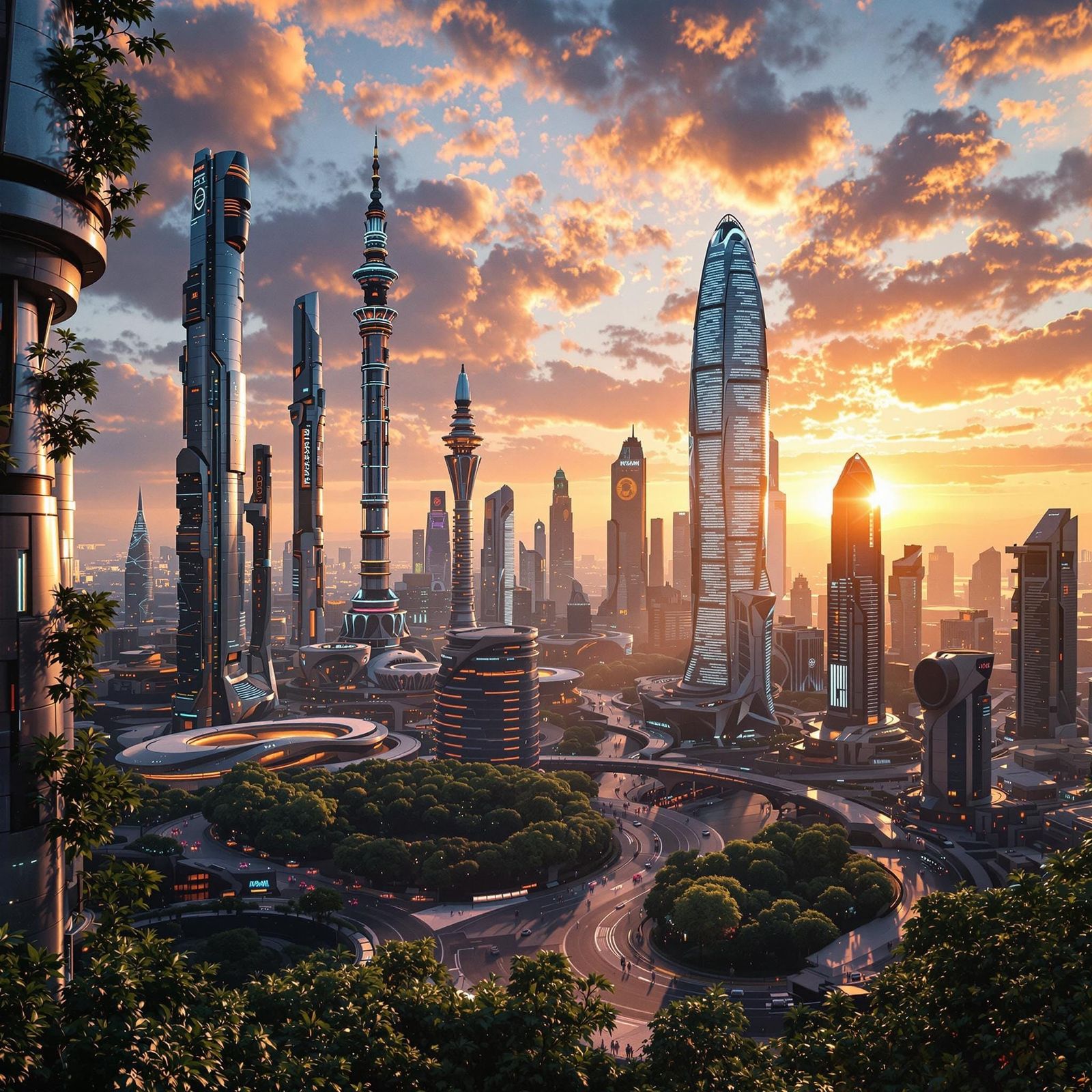 Atlanta 2150: A Futuristic Utopia