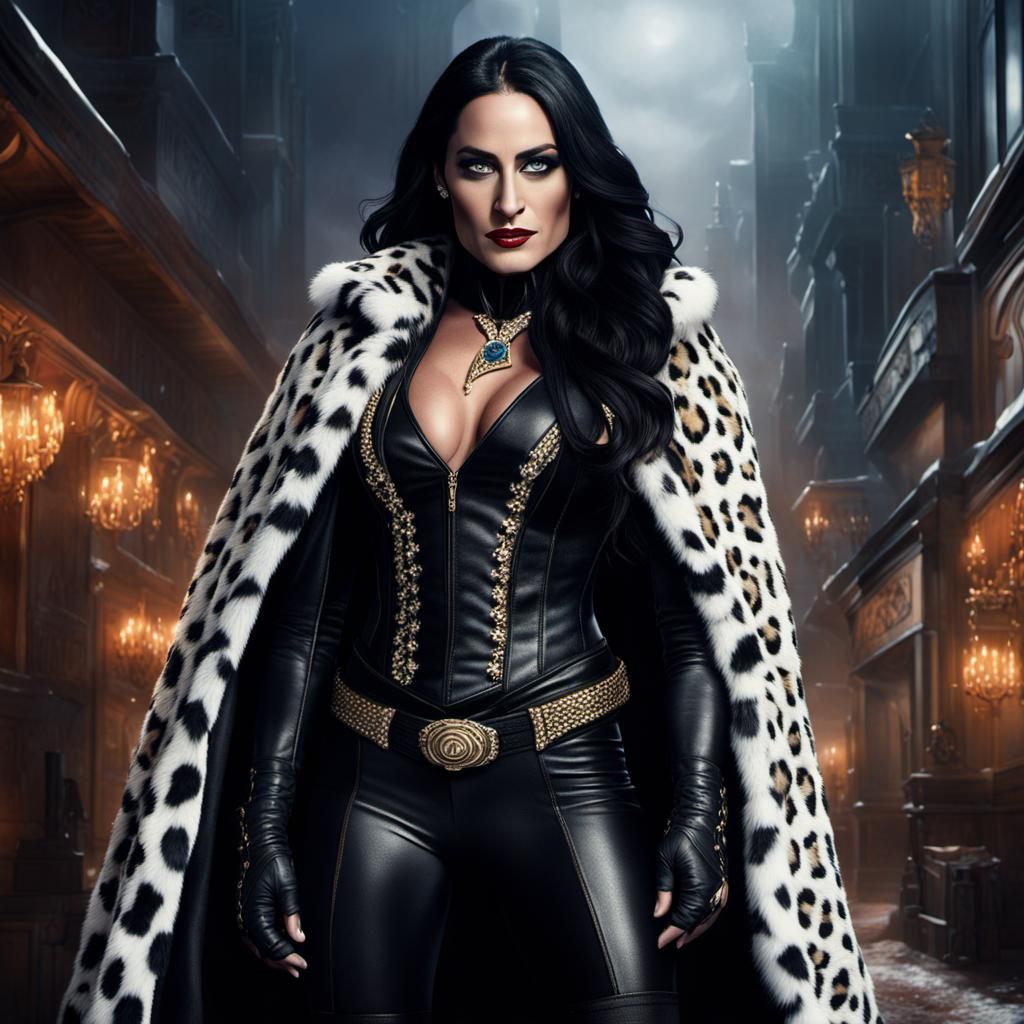 Nikki Bella as Zatanna in Cinematic Digital Painting