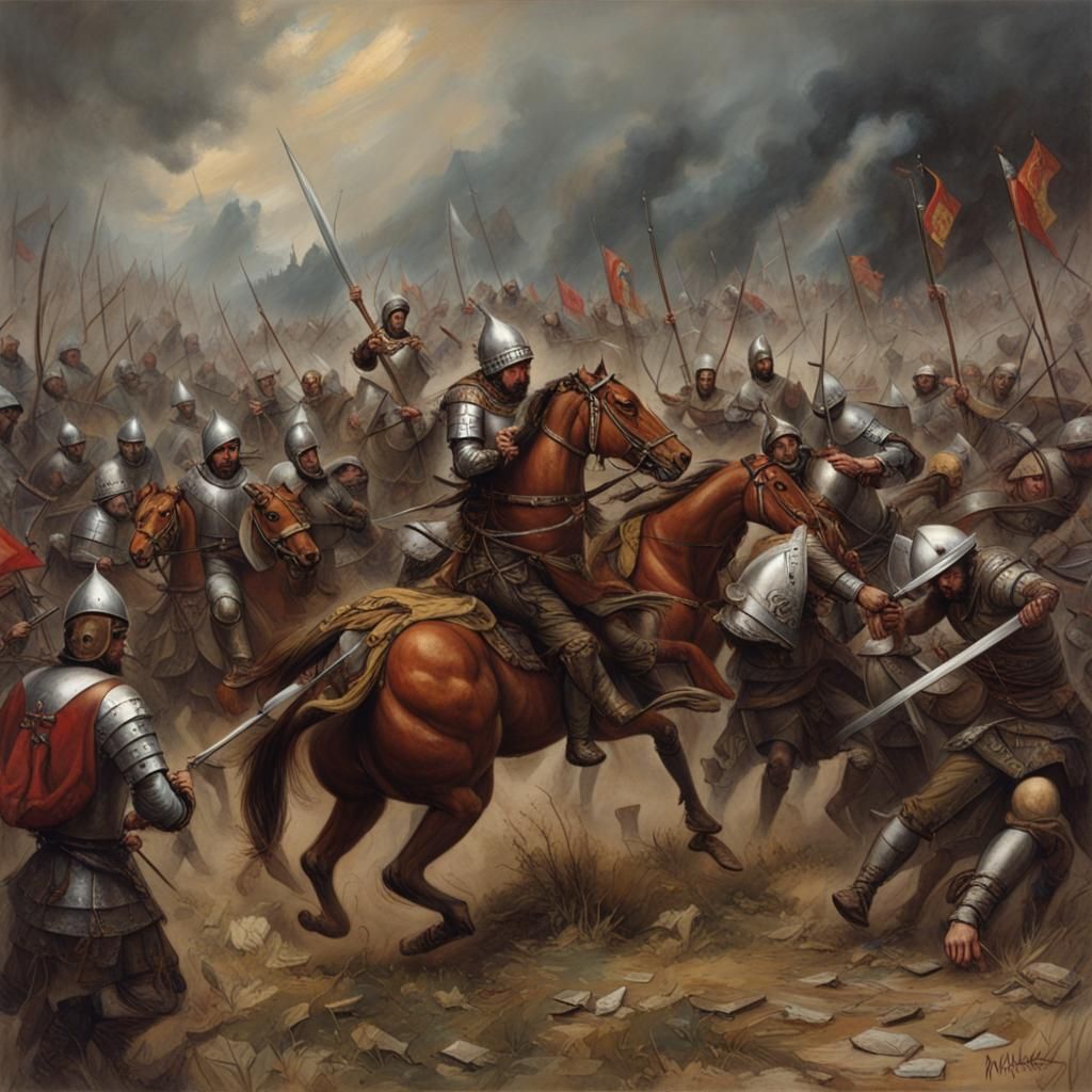 Battle of Mohács 1526, Sinister Art