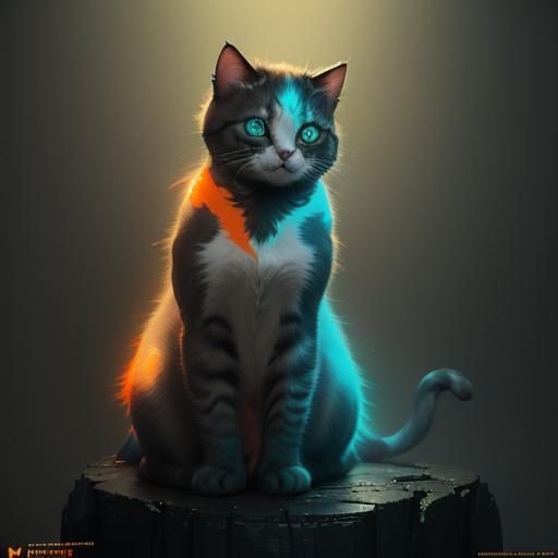 Adorable Kitten Concept Art in 8K Resolution