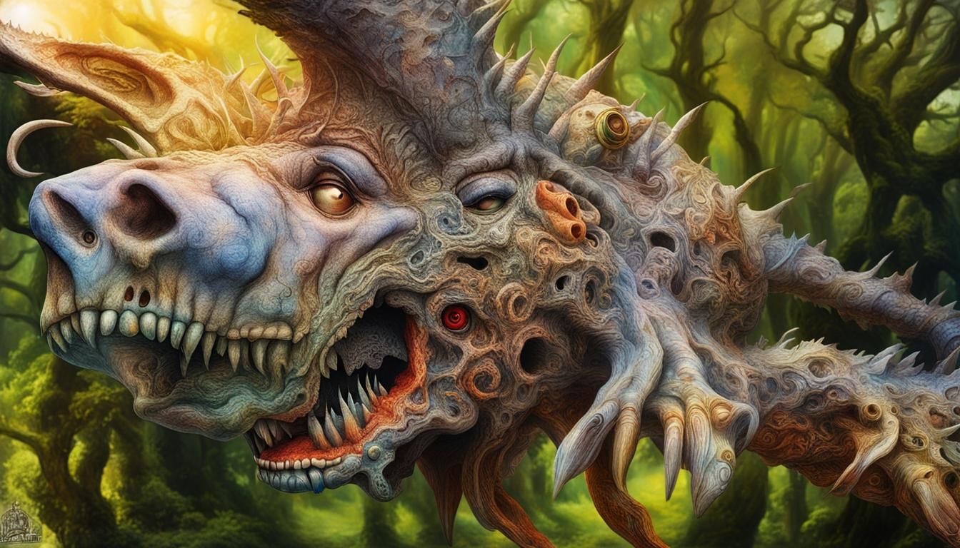 Surreal Visionary Art Inspired by Ernst Fuchs