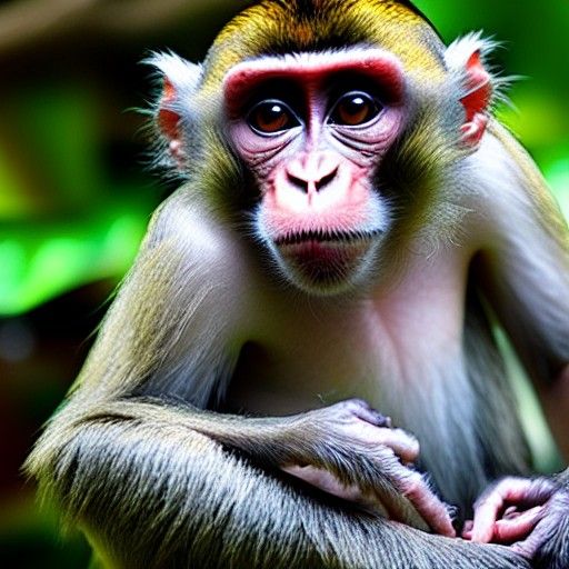 A lost monkey