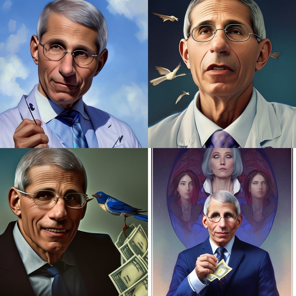 Sinister Doctor with Birds: Detailed Concept Art