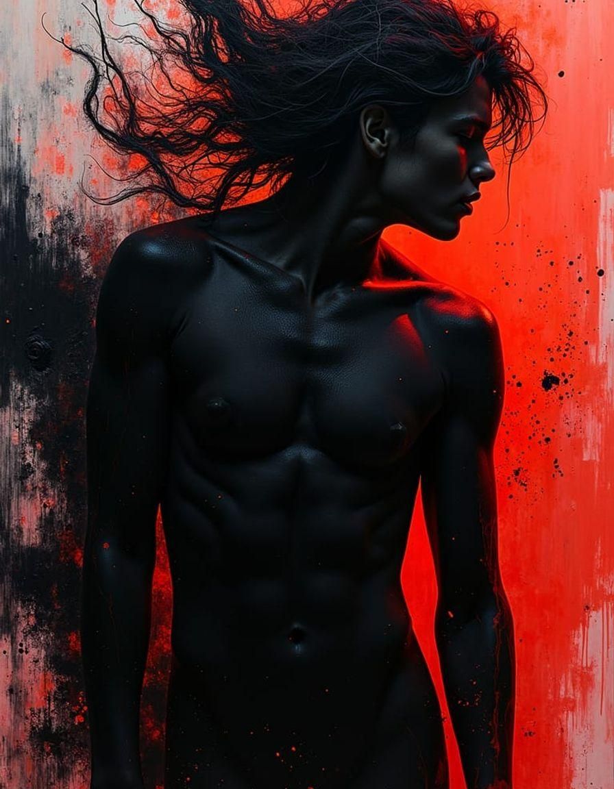 Living Liquid Art with Vivid Color Pops