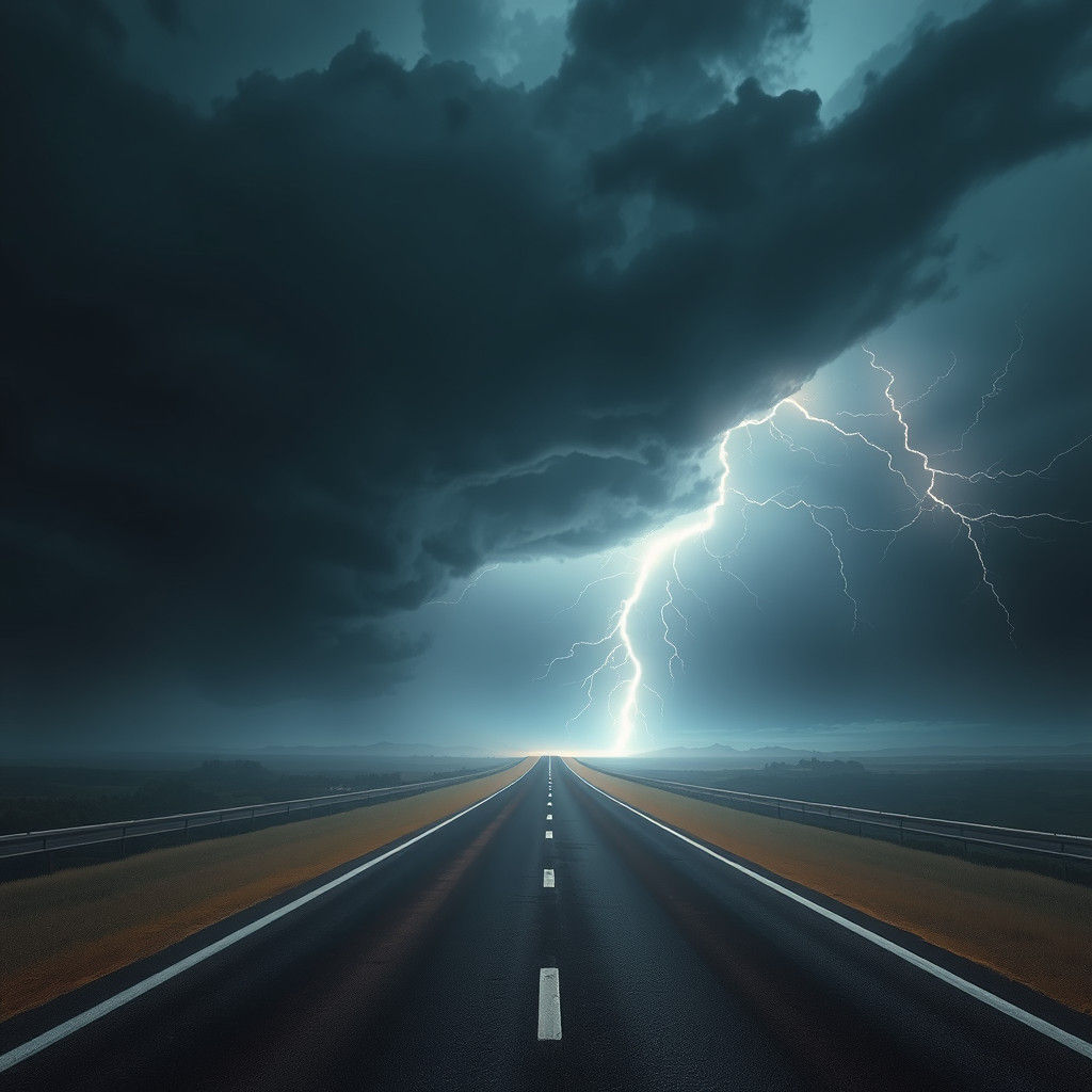 Endless Highway Electrical Storm, Inspired by Stalenhag