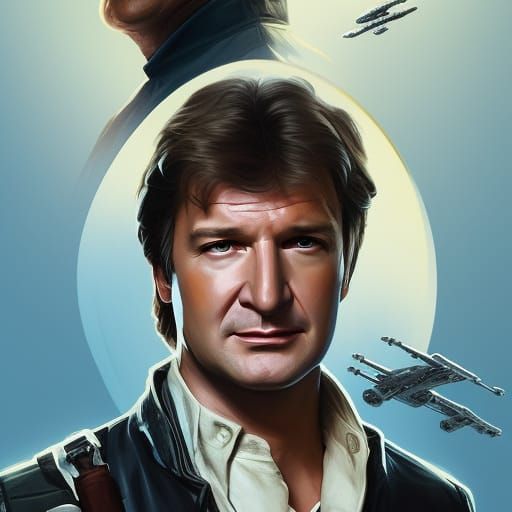 Nathan fillion as han solo