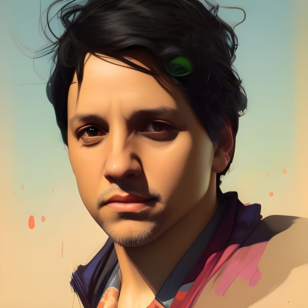 Hyperdetailed Portrait of Ralph Macchio in Unreal Engine