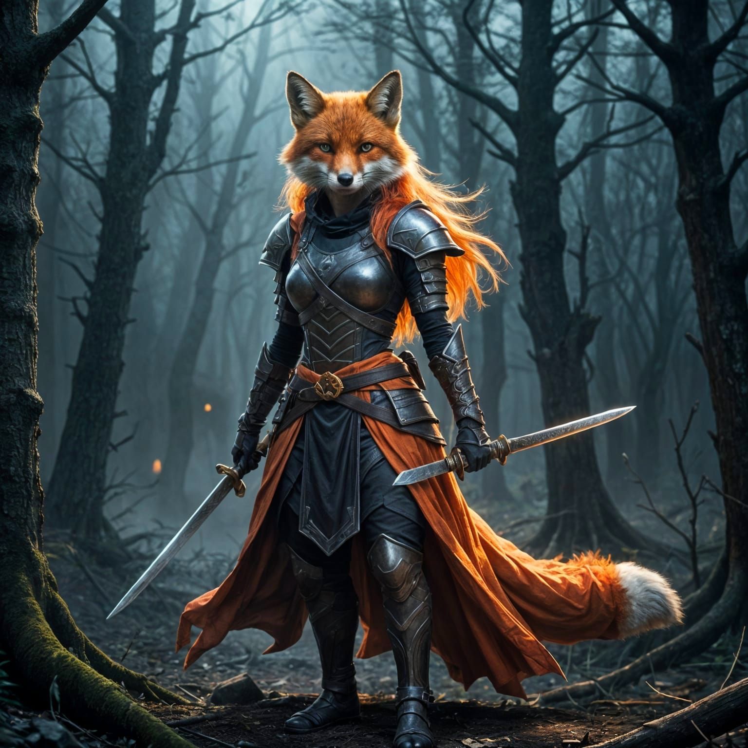 Dark Woods Warrior Princess