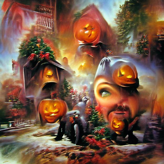 Festive Halloween Christmas Mashup