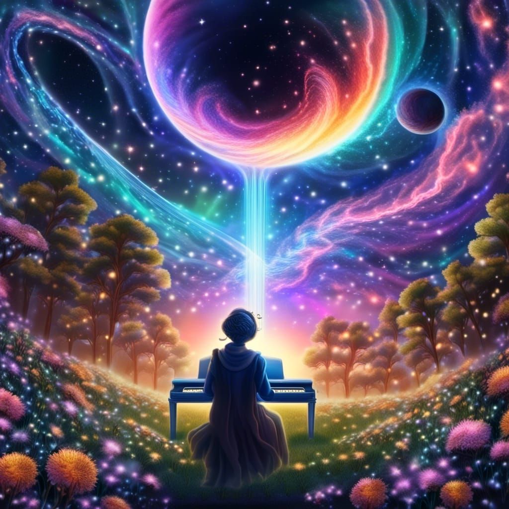 Musical Tornado in City Center with Blues Guitarist