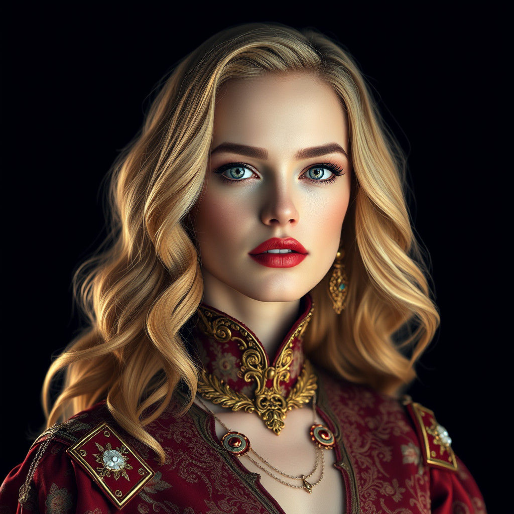 Six Models Blended with Ornate Details